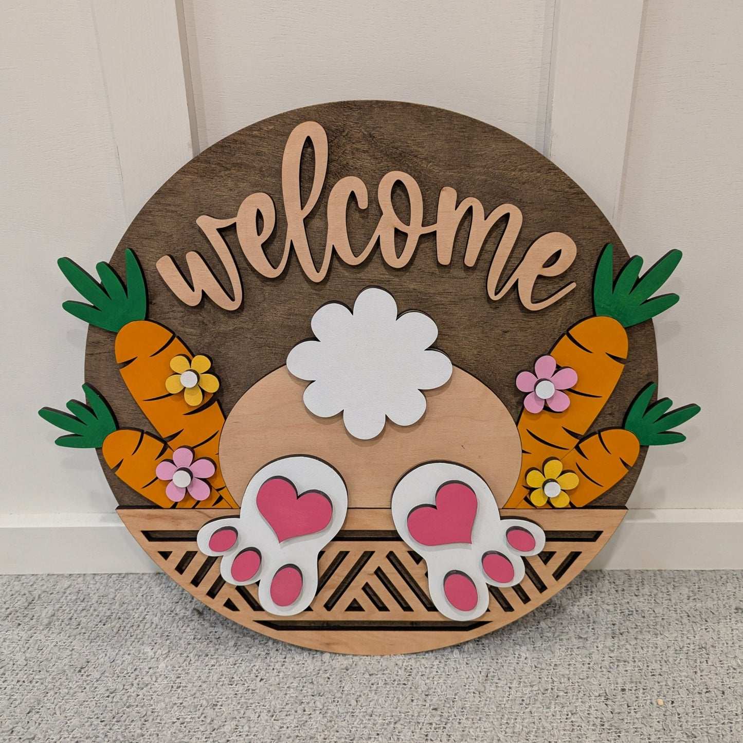 Easter Bunny Door Hanger image 0