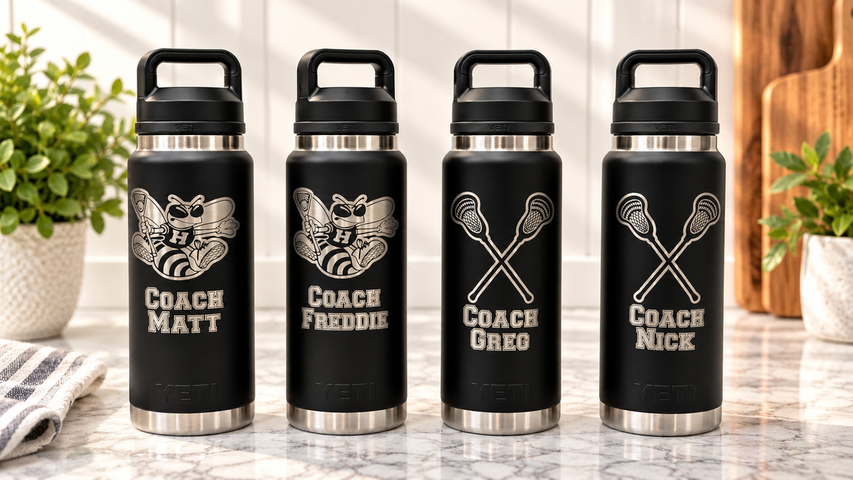 Green Hornets or Lacrosse Engraving- Customer Provided Engraving