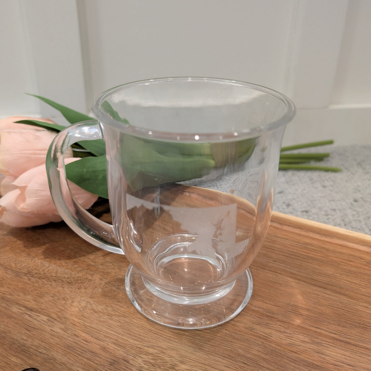 Personalized Glass Coffee Mug image 2