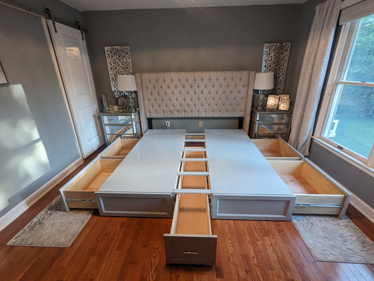 Custom Storage Bed