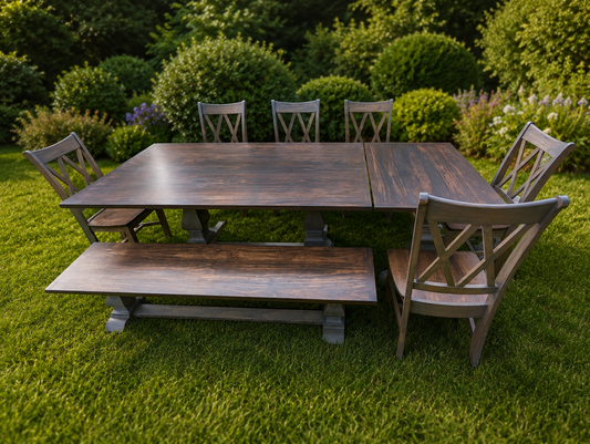 Custom Dining Room and Side Desk Table