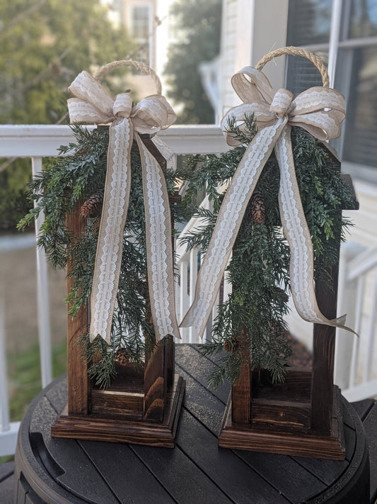 Custom Handcrafted Rustic Wedding Lanterns, Bowie, MD