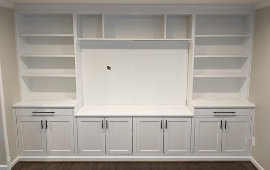 Cape St. Clair Custom Entertainment Cabinets