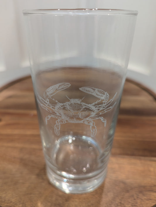 Engraved Beverage Glass image 0