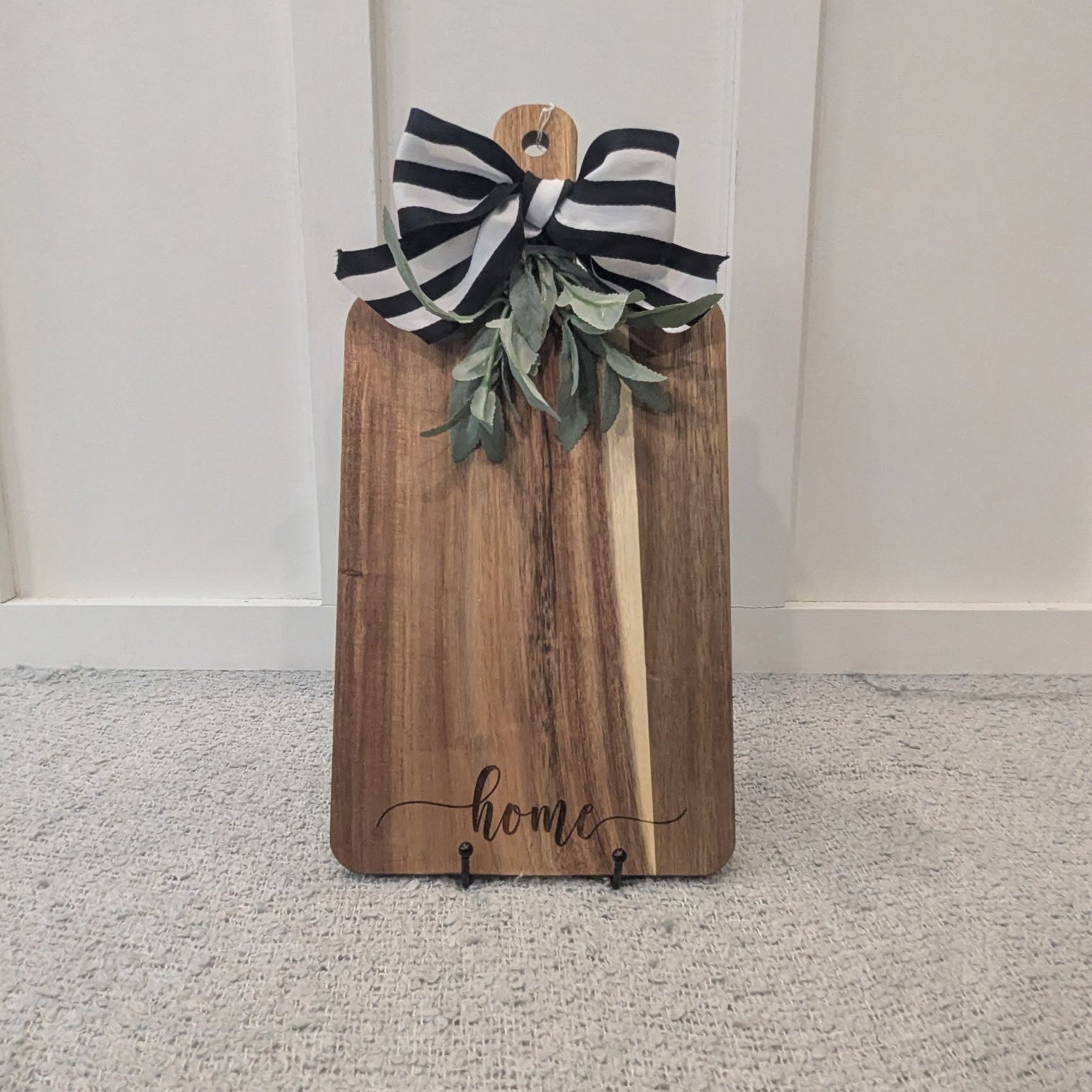 Large Wooden Handle Engraved Board image 0