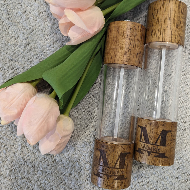 Personalized Salt & Pepper Shakers image 0