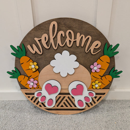 Easter Bunny Door Hanger image 0