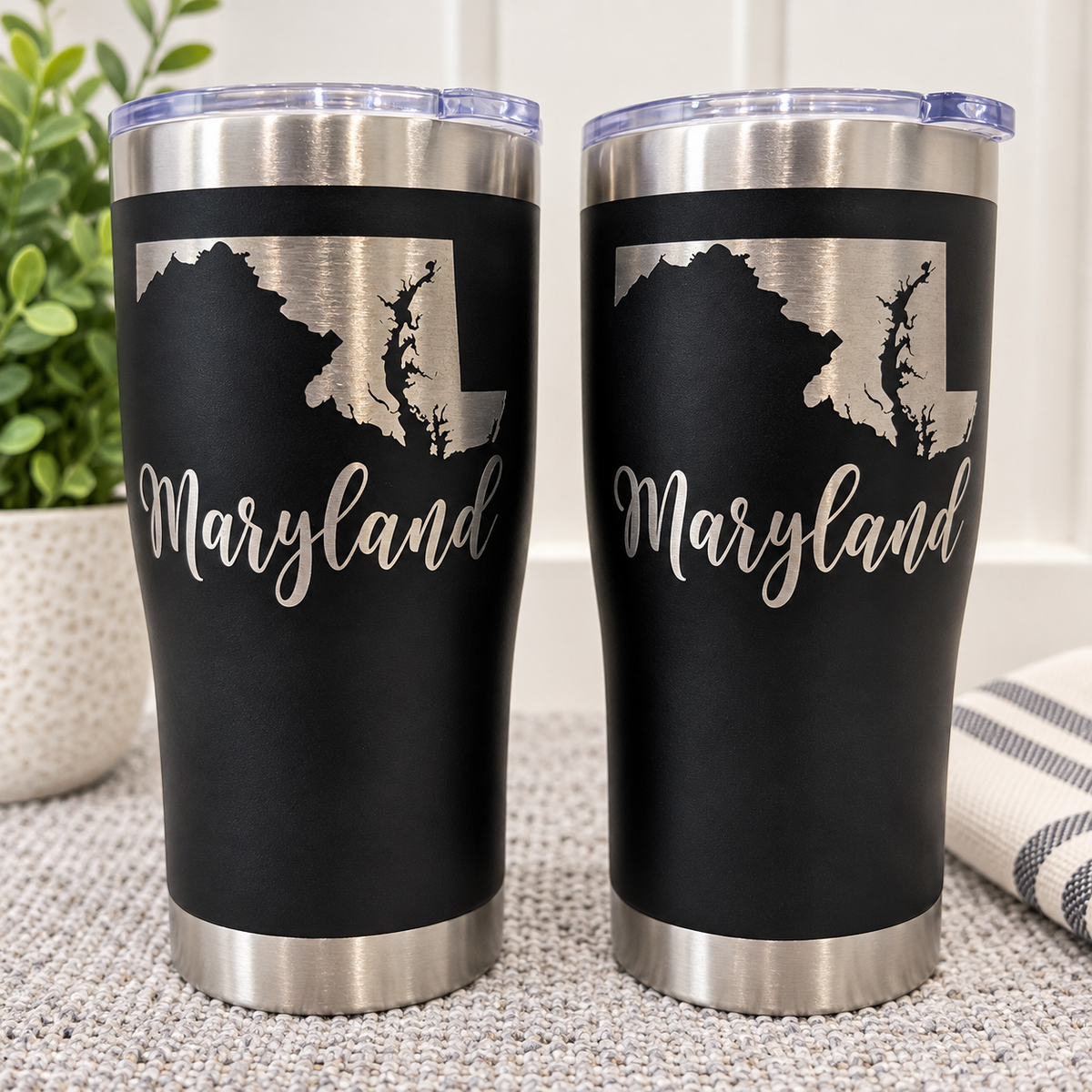 Black 20 oz Tumbler