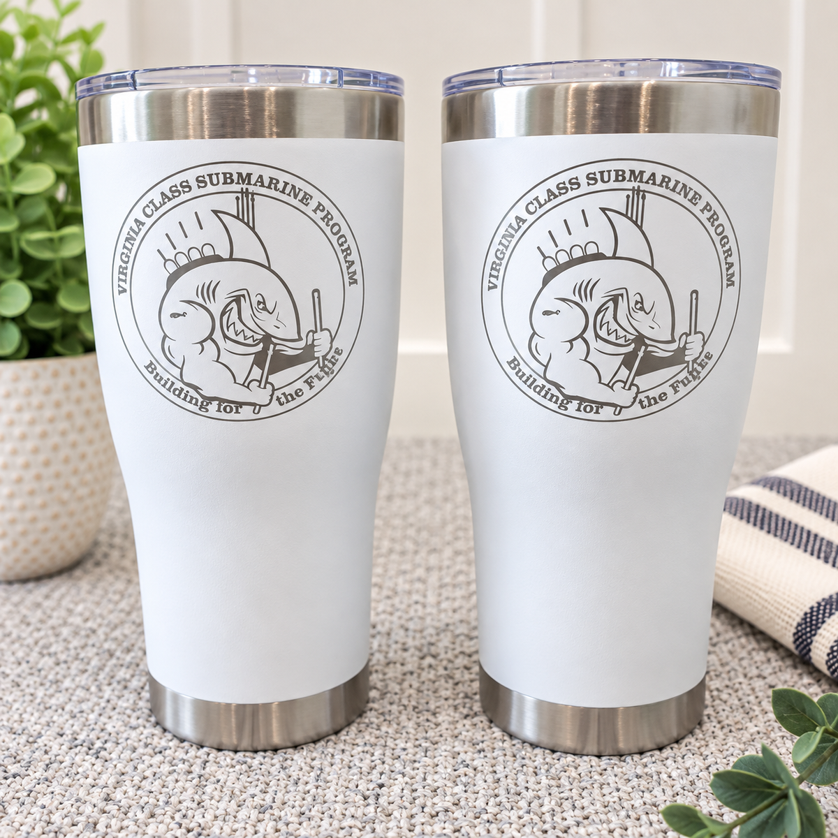 White 20 oz Tumbler