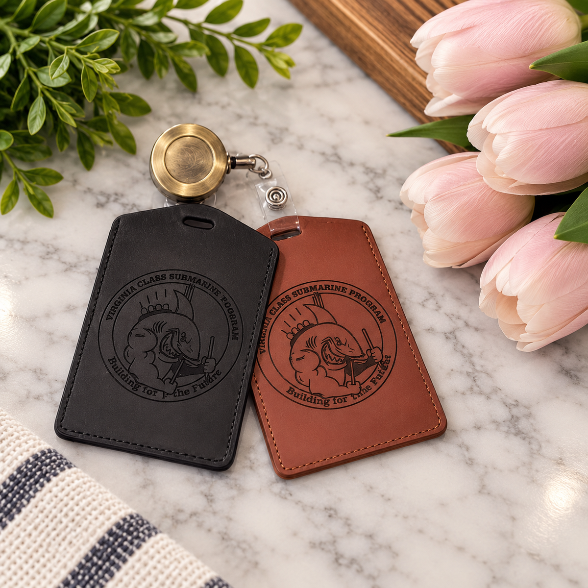 Badge Holder with Single Window