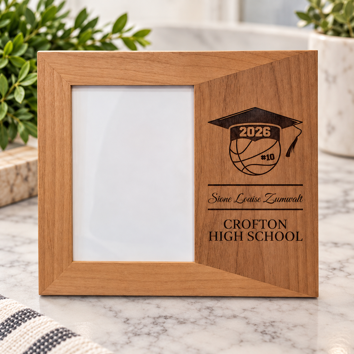 Genuine Red Alder 5" x 7" Picture Frame