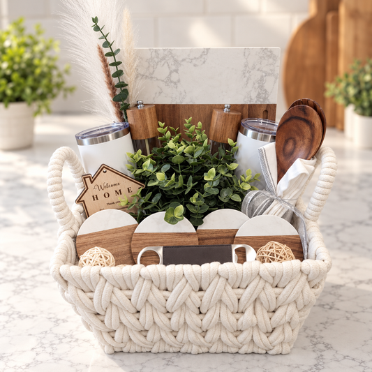 The Luxury Marble Entertaining Gift Basket