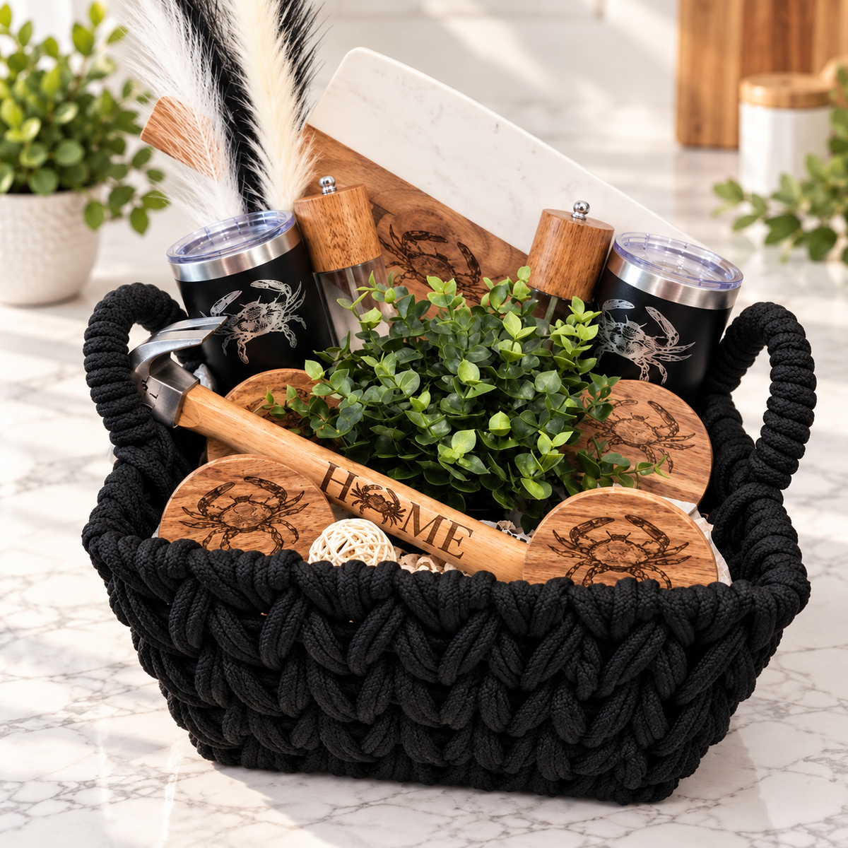 The Chesapeake Bay Blue Crab Gift Basket- Build Your Own