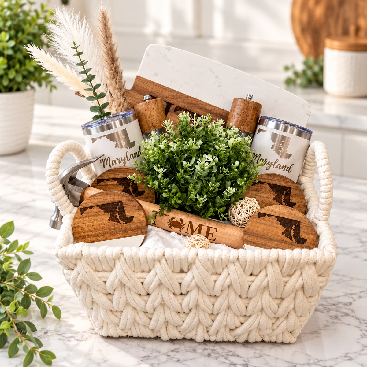The Old Line State Closing Gift Basket - Build Your Own