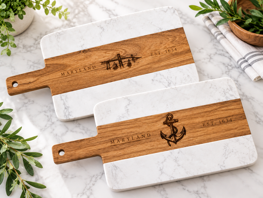 The Chesapeake Collection Large Marble Boards