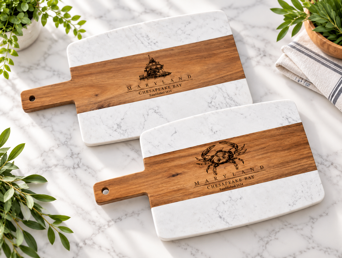 The Chesapeake Collection Large Marble Boards