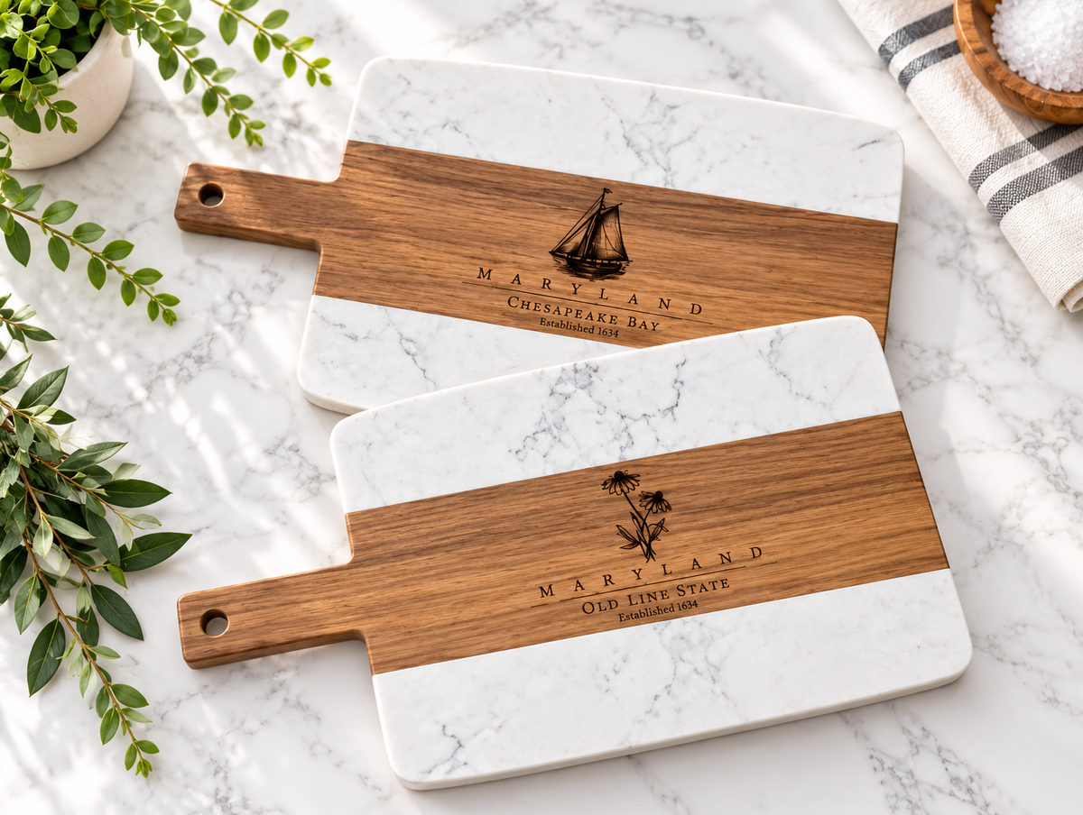 The Chesapeake Collection Large Marble Boards
