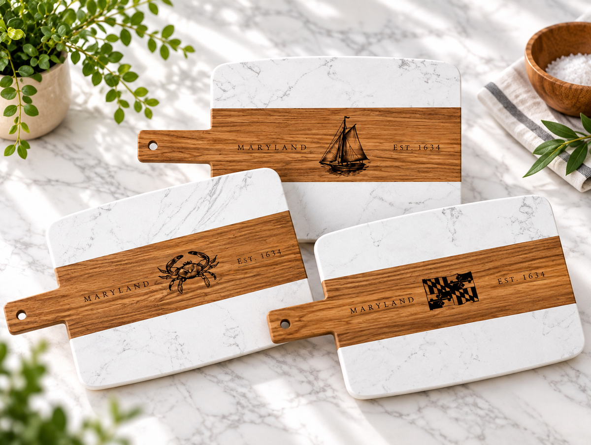 The Chesapeake Collection Large Marble Boards