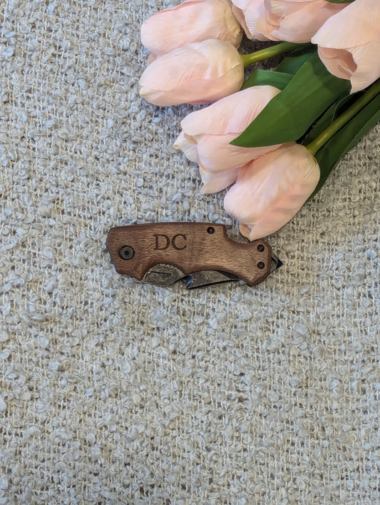 Maryland Themed Mossy Oak Pocket Knife