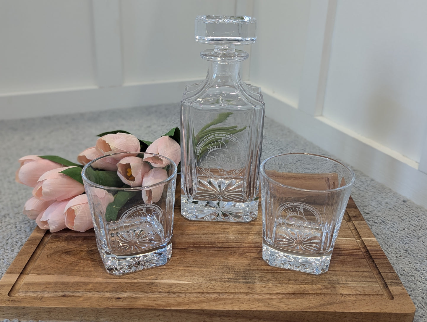 Maryland Themed Decanter Set