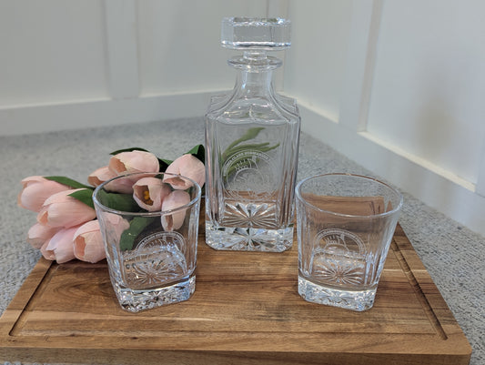 Maryland Themed Decanter Set