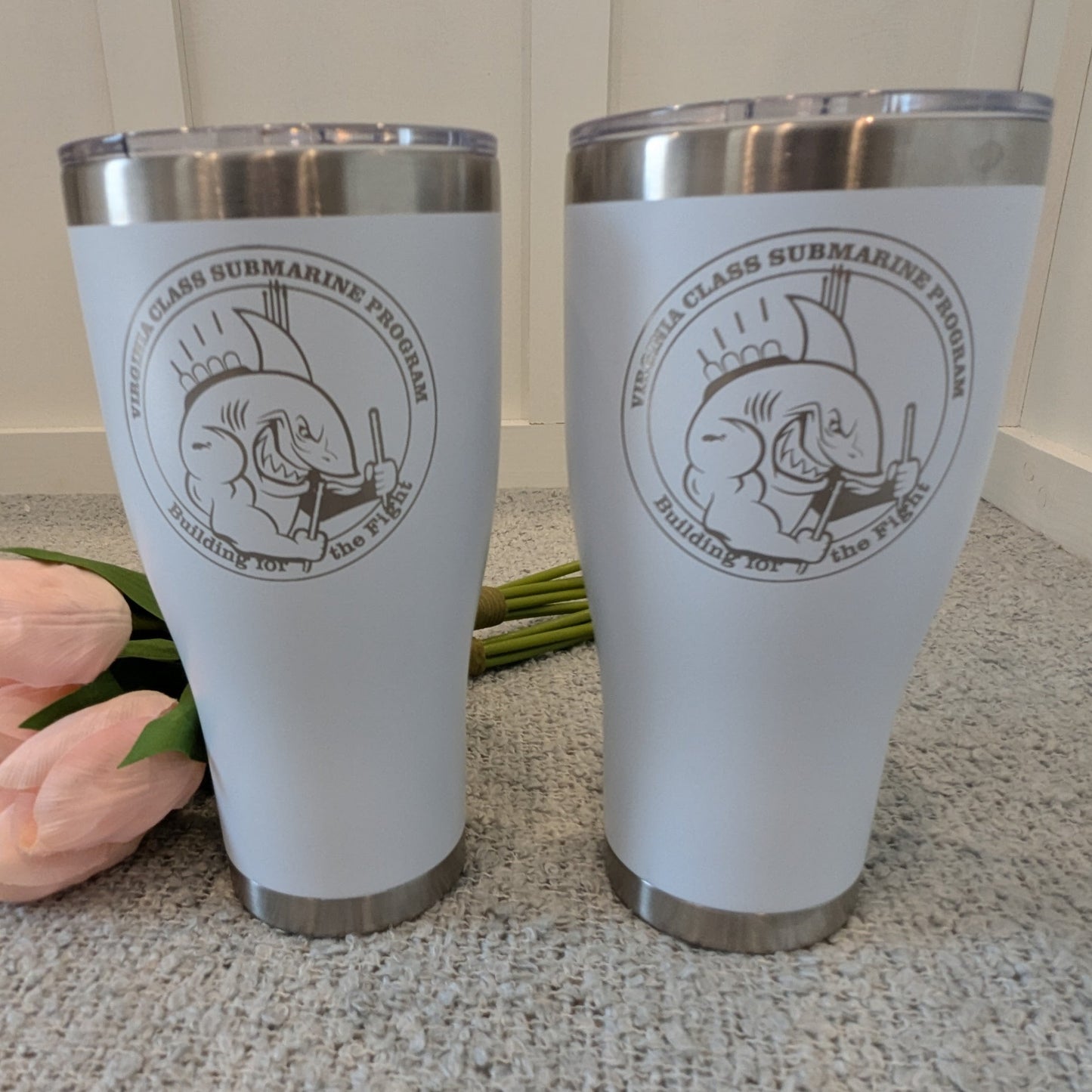White 20 oz Tumbler