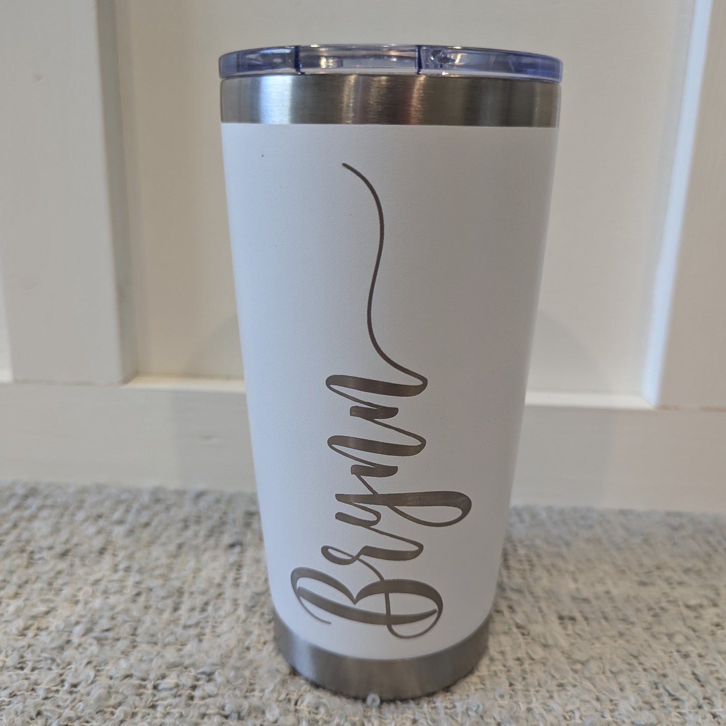 White 20 oz Tumbler
