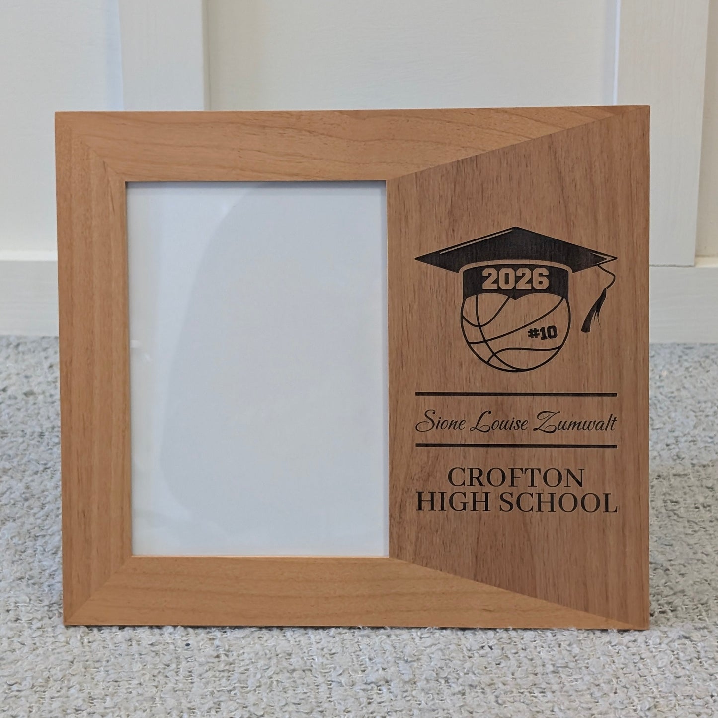 Genuine Red Alder 5" x 7" Picture Frame
