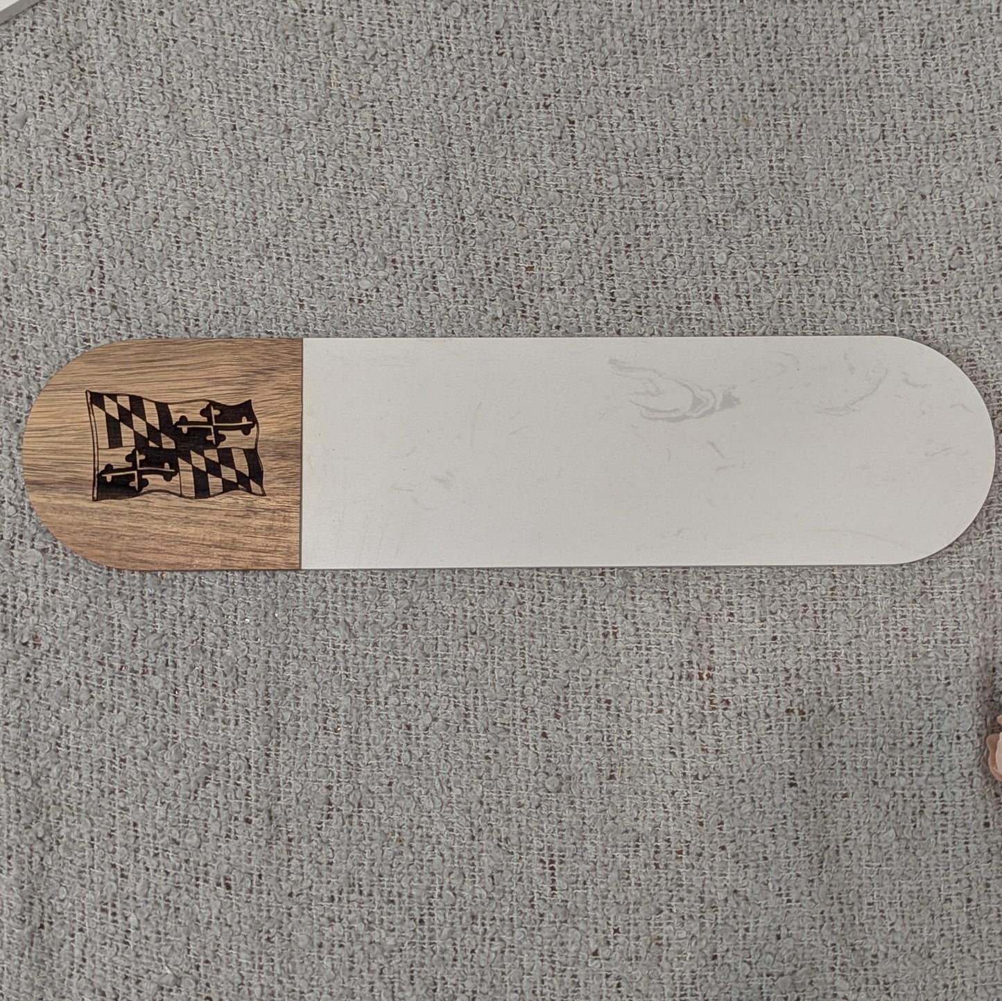 Maryland Themed Oval Serving Boards