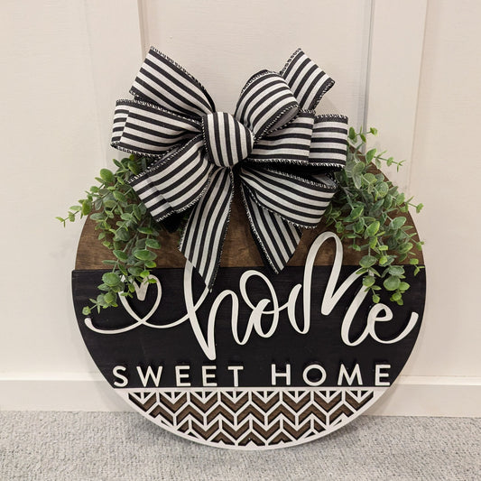 Home Sweet Home Door Hanger image 0