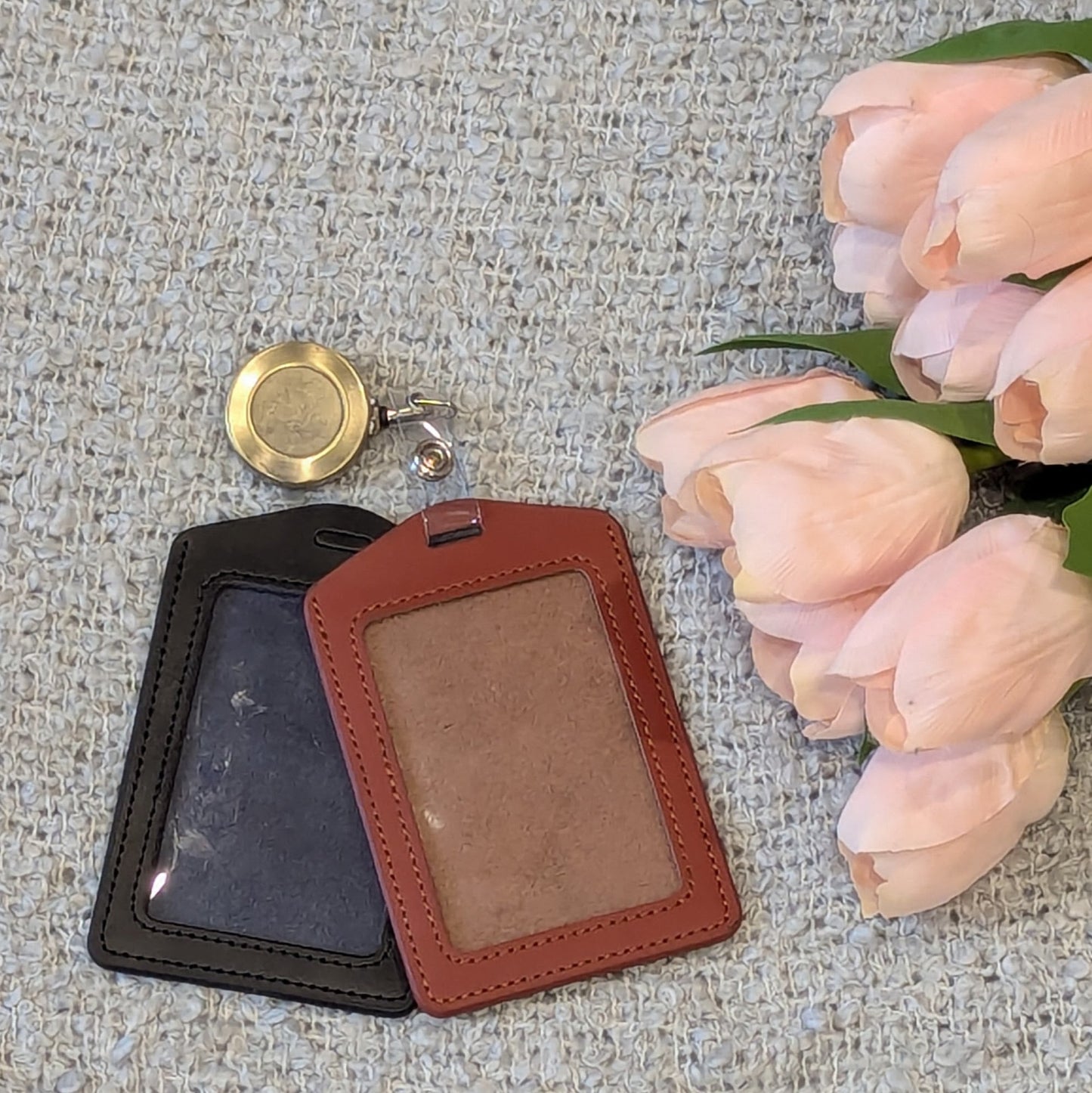 Badge Holder with Single Window image 1