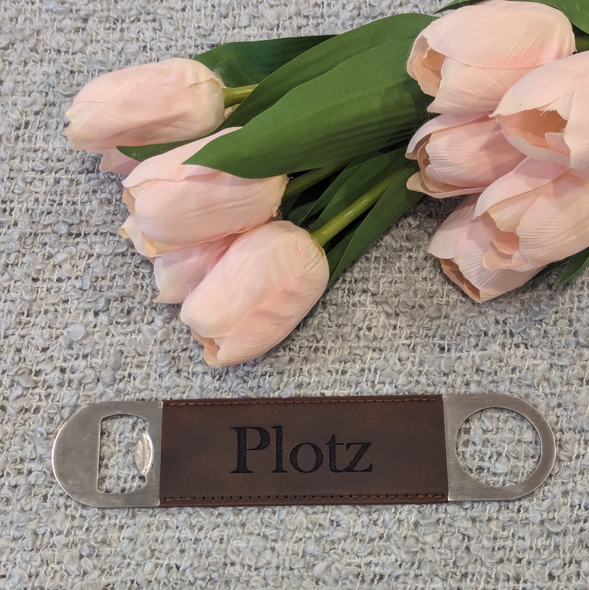 Engraved Leather Bottle Opener image 2
